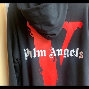 Vlone x palm angels hoodie